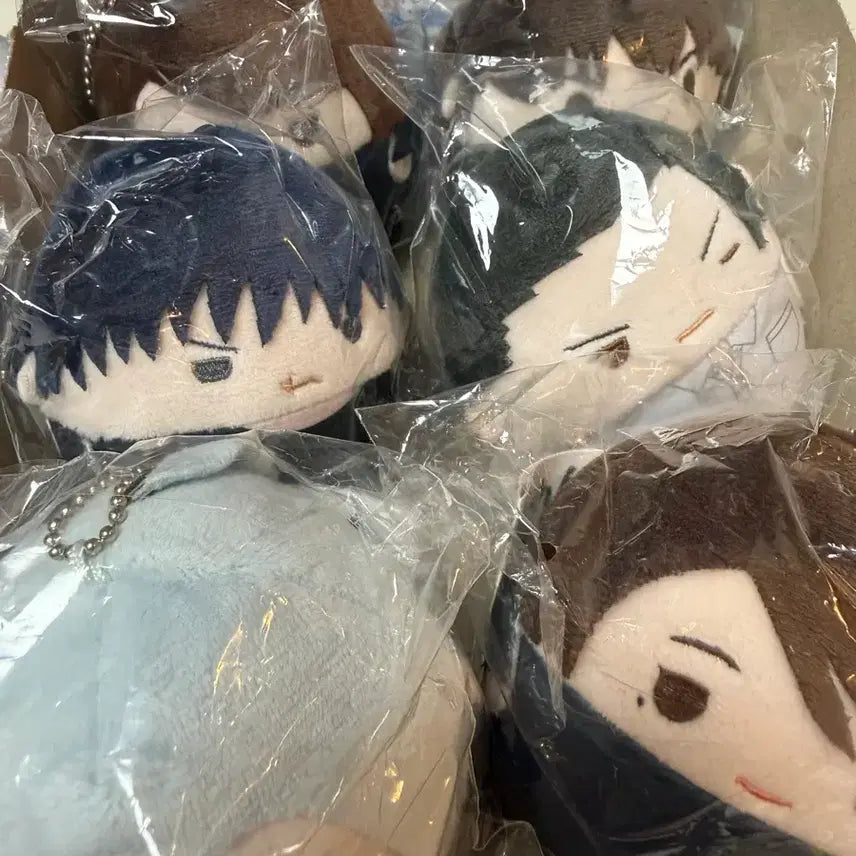[BUNJANG] Jujutsu Kaisen Gojo Gento Toji Fuwa Fuwa Bundle Set / 배포) (뒤에사진더있음)주술회전 고죠 게토 토우지 후와 누이 일괄 판매