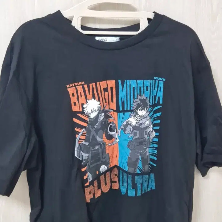 [BUNJANG] SPAO My Hero Academia T-Shirt XL / 나의 히어로 아카데미아 스파오 티셔츠