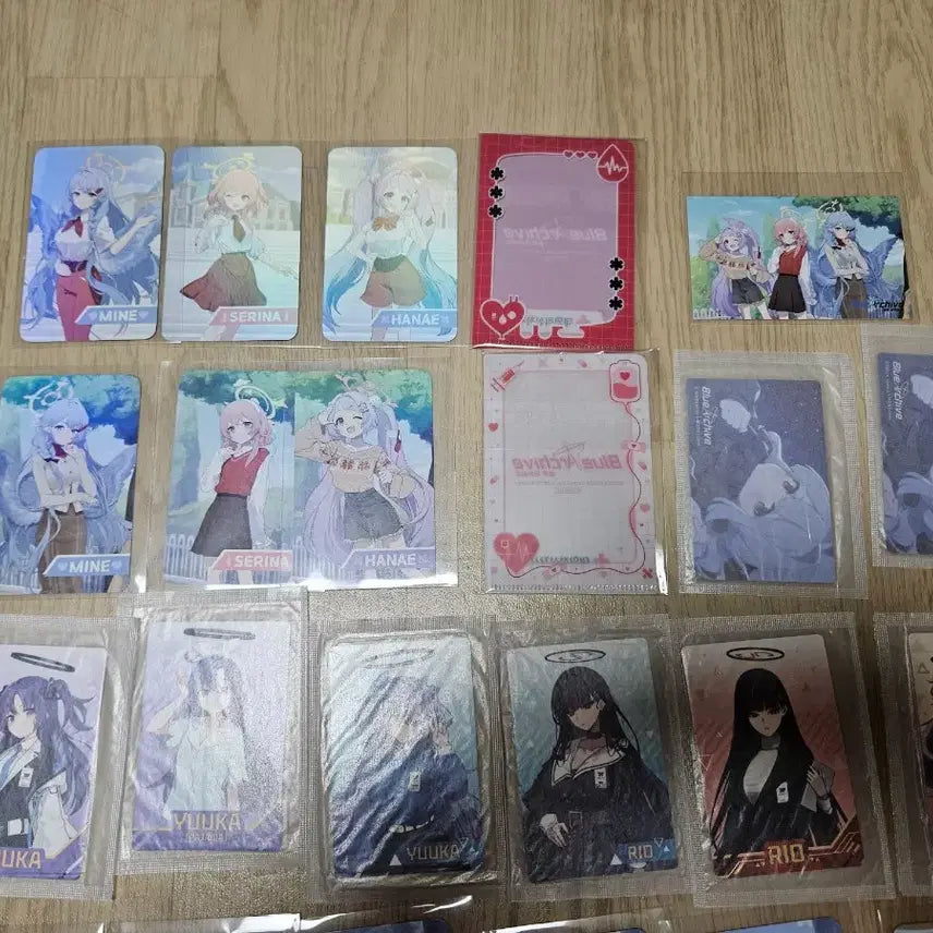 [BUNJANG] Various Game Photocards Bundle Set / 블루아카 원신 니케 각종 포토카드 일괄 팝니다