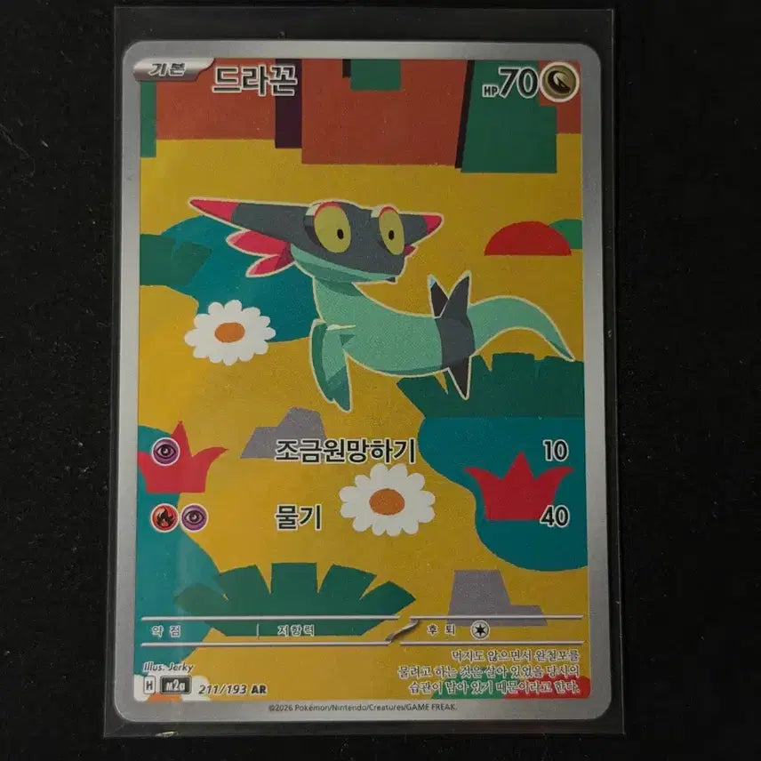 [BUNJANG] AR Pokemon Card Dracoon / AR 포켓몬카드 드라꼰