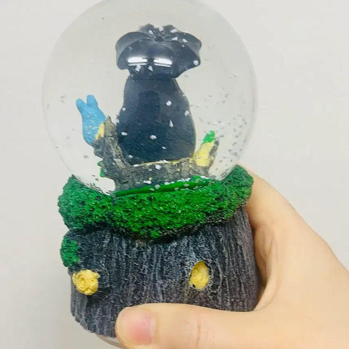 [BUNJANG] My Neighbor Totoro Snow Globe Ornament / 주말할인) 토토로 스노우볼 장식품 (동영상 참고요)-건전지 미포함