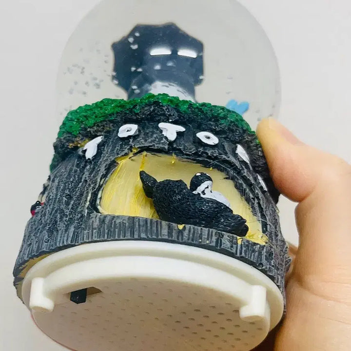 [BUNJANG] My Neighbor Totoro Snow Globe Ornament / 주말할인) 토토로 스노우볼 장식품 (동영상 참고요)-건전지 미포함