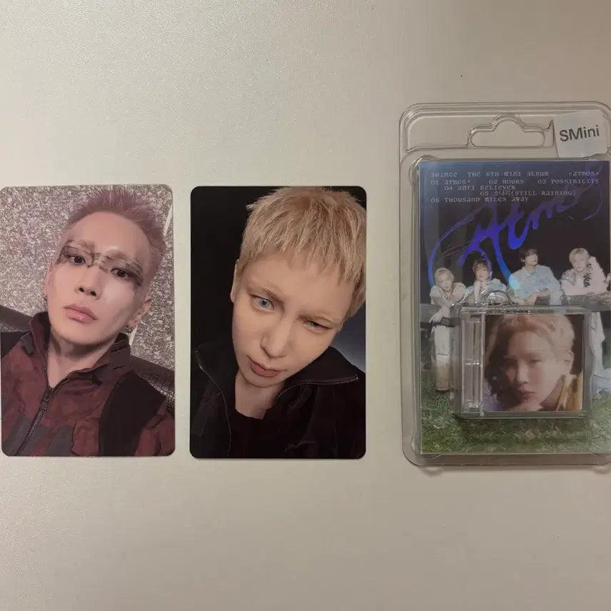 [BUNJANG] SHINee Key Photocard &amp; Sumini Sealed / 애트모스 키 포카+슴미니 미개봉
