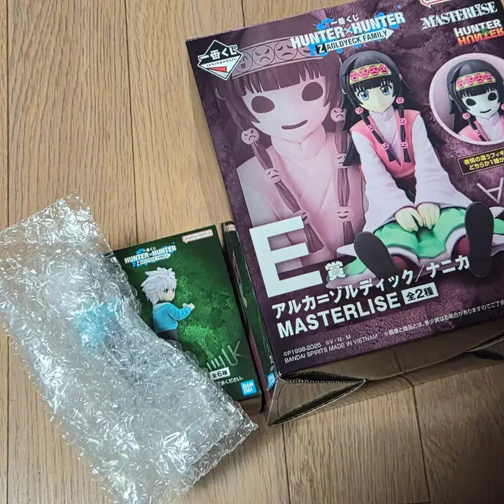 [BUNJANG] Hunter x Hunter Zoldyck Family Nanika &amp; Killua Figure Bundle Set / [일괄] 헌터헌터 조르딕가쿠지 E상 나니카, G상 키르아 판매
