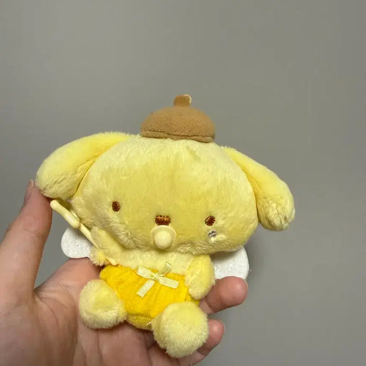 [BUNJANG] Pompompurin Baby Angel Mako Plush Keychain / 정리중)) 폼폼푸린 아기천사 마코 인형 키링