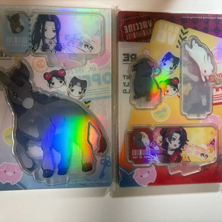 [BUNJANG] The Grandmaster of Demonic Cultivation Kampong Zoo Acrylic Set (Wangxian) / 마도조사 캄퐁 동물원 아크릴 세트 망무 망기무선