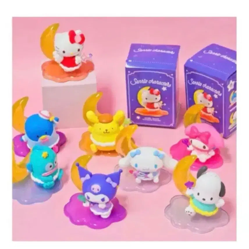 [BUNJANG] Sanrio Angelmoon Figures Bundle Set / 산리오 엔젤문 피규어 3종일괄