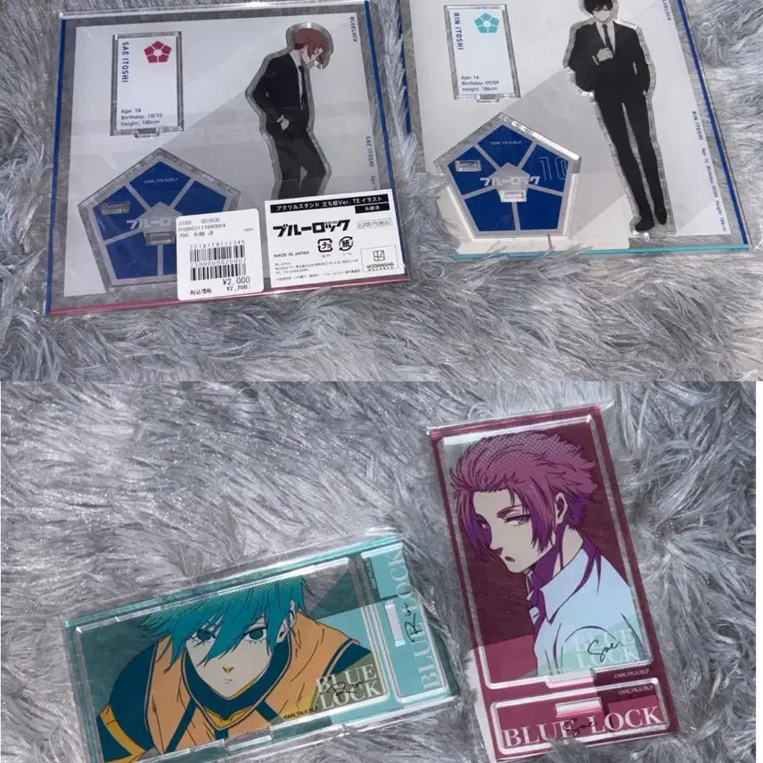 [BUNJANG] Blue Lock Itoshi Sae/Rin Baseyard Pop Tone Acrylic Set / 7/17 오늘만 이 가격!) 블루록 이토시 사에/이토시 린 베이스야드, Pop tone 아크릴 일괄