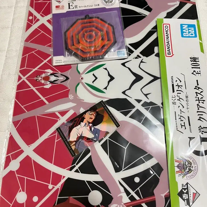 [BUNJANG] Evangelion E Prize G Prize Goods Card Bundle Set / 에반게리온 E상 G상 굿즈 카드 일괄