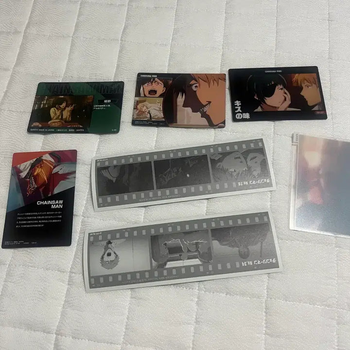 [BUNJANG] Chainsaw Man Card Goods Bundle Set / 체인소맨 카드 굿즈 일괄