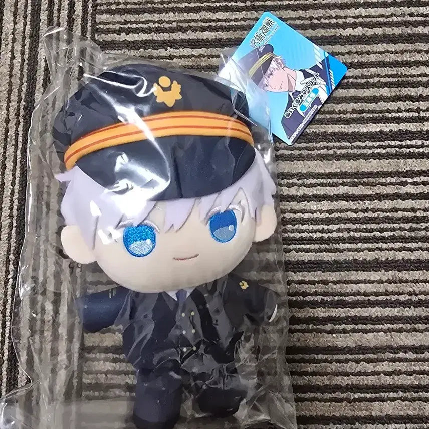 [BUNJANG] Jujutsu Kaisen Gojo Plush Doll / 주술회전 쥬쥬탐방 나고야 역장 고죠 인형 누이