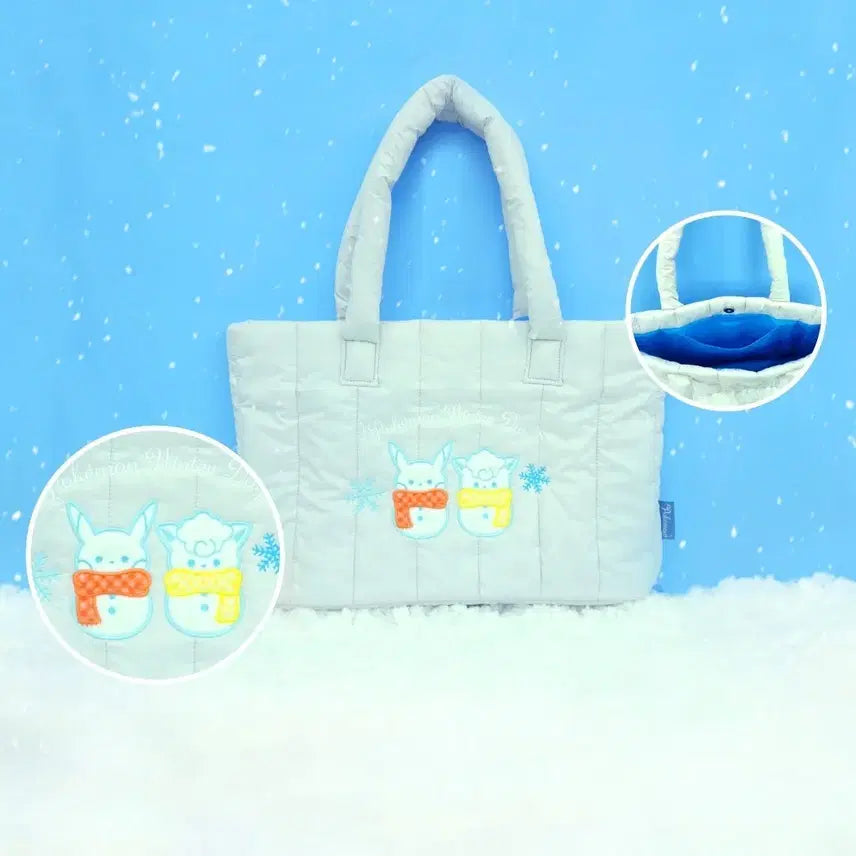 [BUNJANG] Pokemon Center Winter Days Padded Bag (Sealed) / 포켓몬센터 [Winter days] 패딩백 미개봉