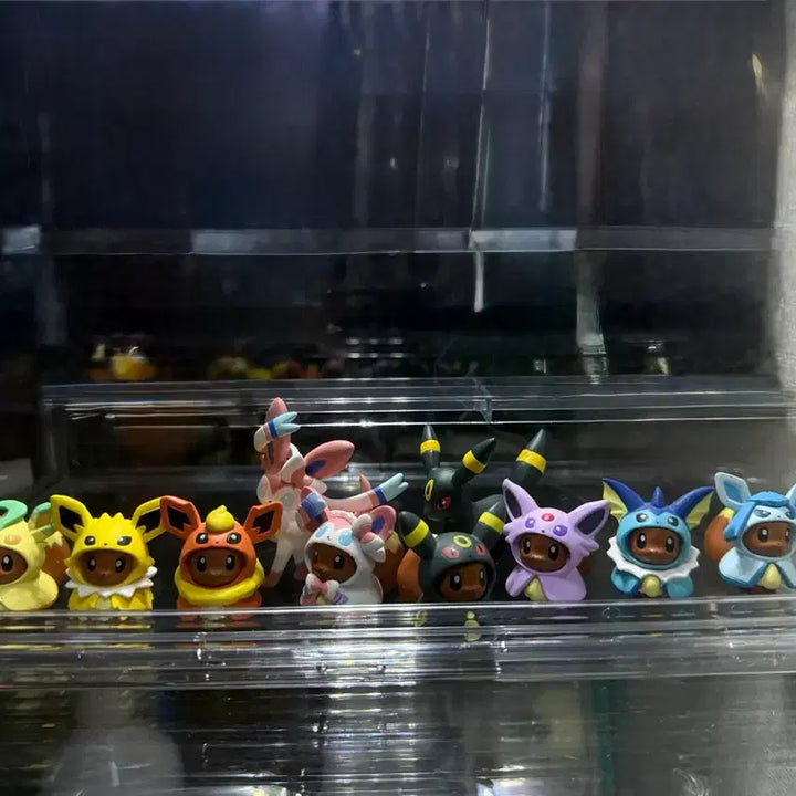 [BUNJANG] Pokemon Center Limited Edition Poncho Eevee Evolution Tree 8 Types Full Set / 오늘만 이 가격 포켓몬센터 한정판 판쵸 이브이 진화트리 8종 풀셋