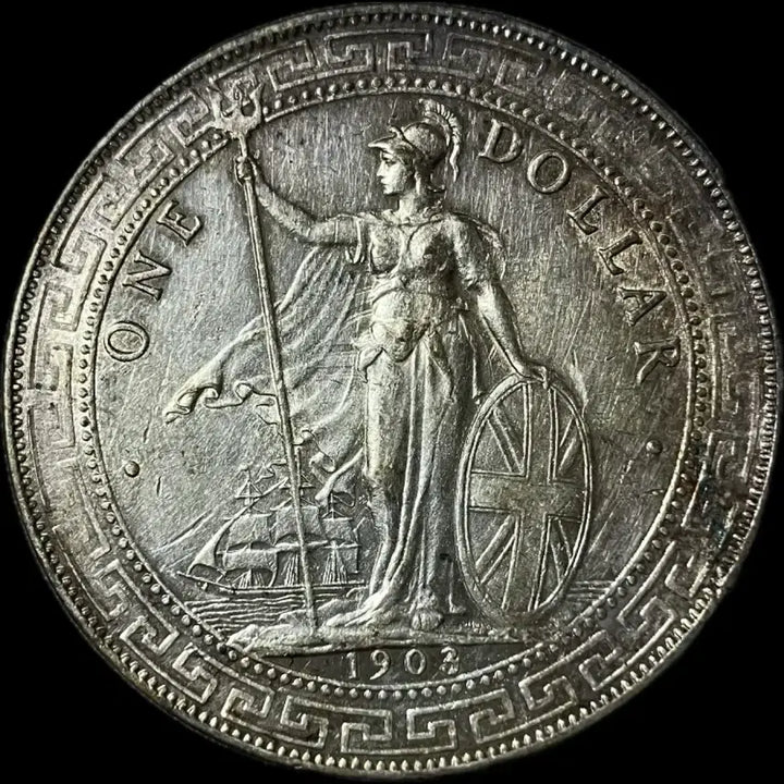 [BUNJANG] 1903 British Trade Dollar Silver Coin / 1903년B 영국 브리티시 트레이드 달러 은화
