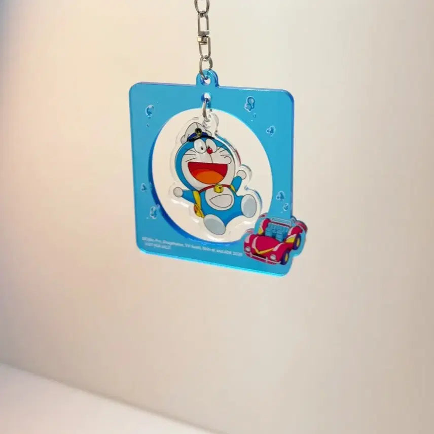 [BUNJANG] Doraemon Underwater Secret Castle Acrylic Keyring / 도라에몽 해저비밀성 아크릴 키링