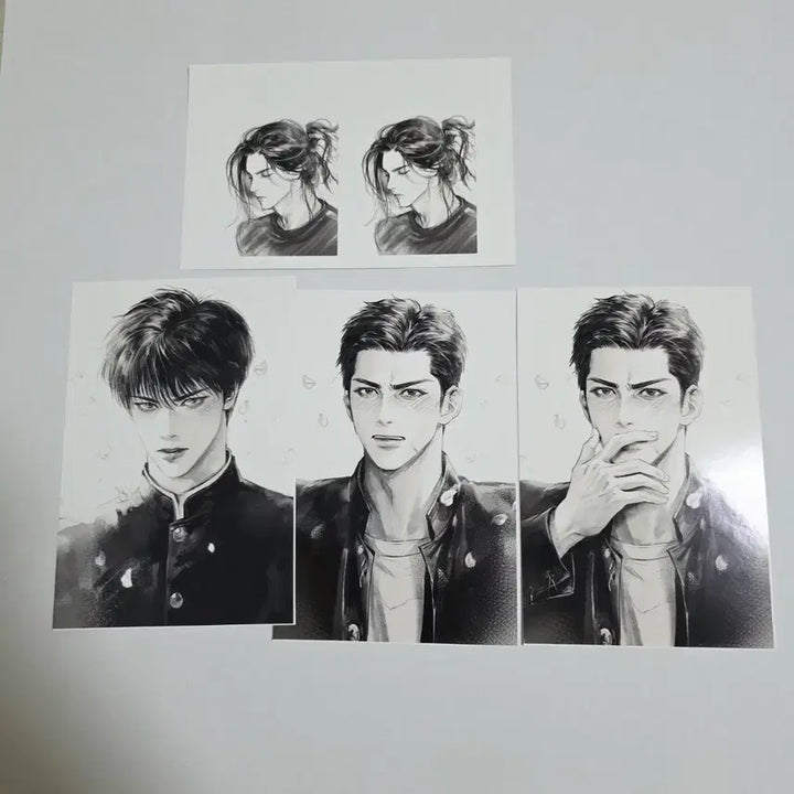 [BUNJANG] Slam Dunk Illustration Postcard Set (Jong Dae-man &amp; Seo Tae-woong) / 슬램덩크 프박 비공식 굿즈 일러스트 엽서 세트