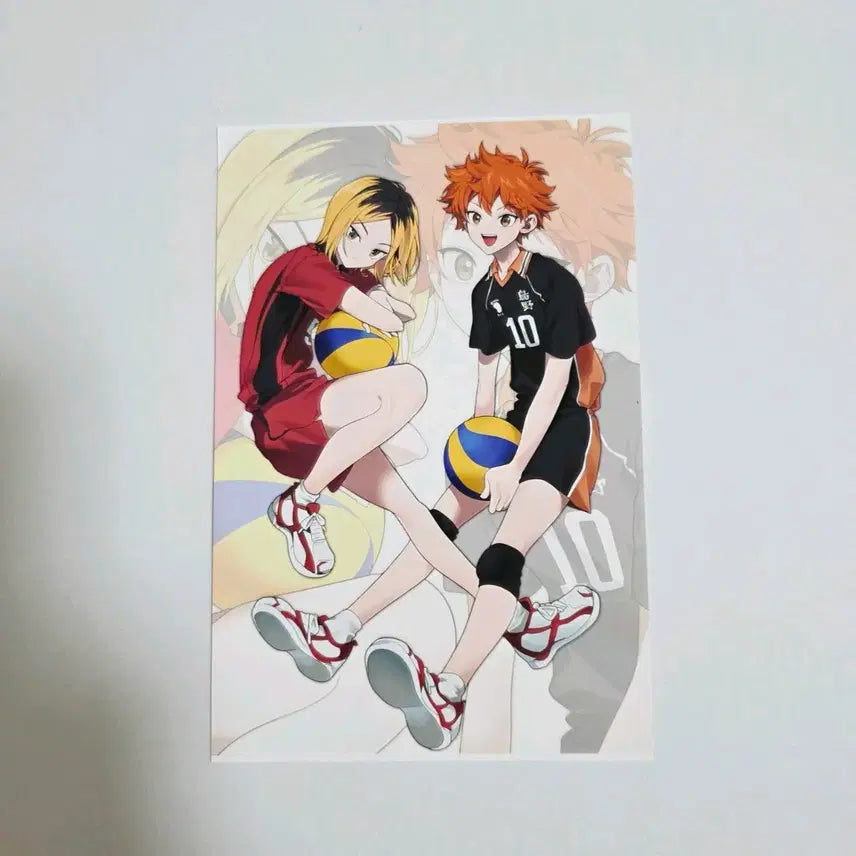 [BUNJANG] Haikyuu!! Hinata &amp; Kenma "The Battle of the Garbage Dump" Print Set / 하이큐 프박 일러스트 히나타 켄마 쓰레기결전