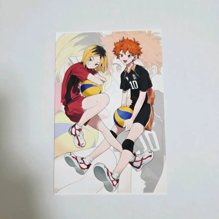 [BUNJANG] Haikyuu!! Hinata &amp; Kenma "The Battle of the Garbage Dump" Print Set / 하이큐 프박 일러스트 히나타 켄마 쓰레기결전