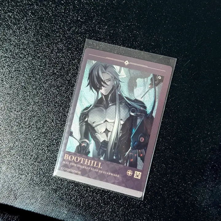 [BUNJANG] Honkai Star Rail Boothill Sushirow Collaboration Metallic Card / 붕괴 스타레일 부트힐 메탈릭 카드 특전 스시로 콜라보