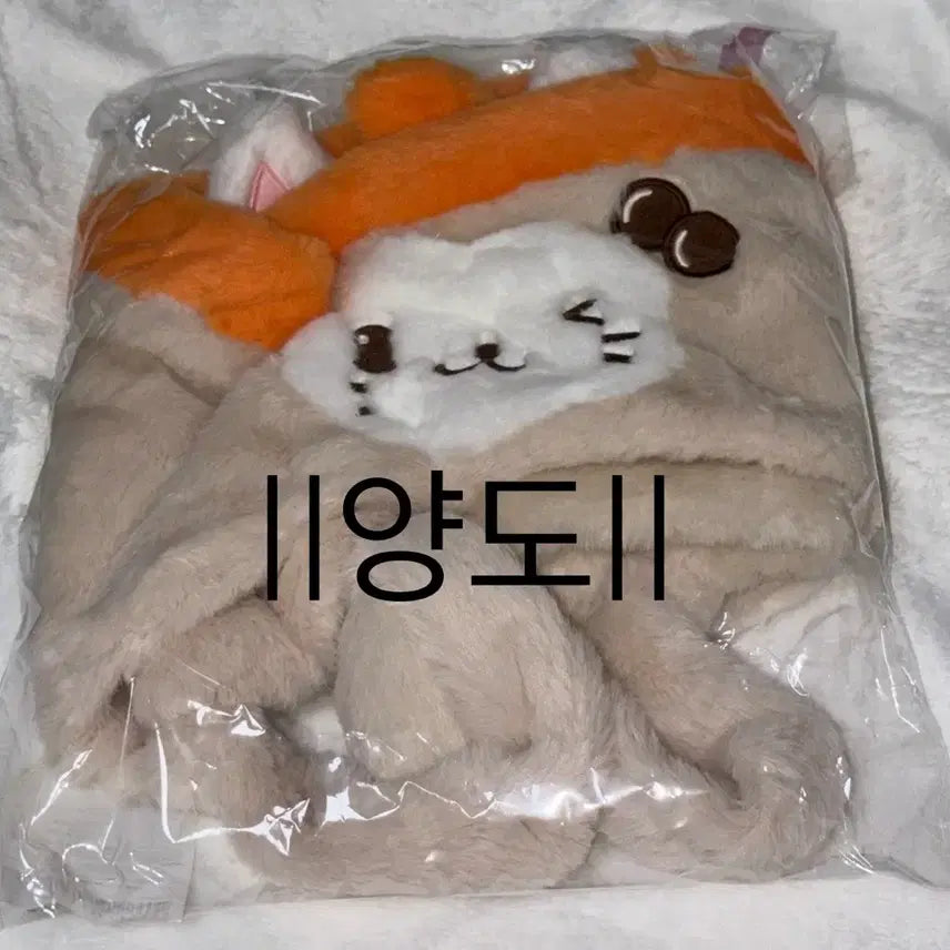 [BUNJANG] NCT WISH Yushi Bubble Cat Everland Big Head Hoodie (Sealed) / 미개봉) 엔시티위시 유우시 버블냥 에버랜드 빅헤드 후드