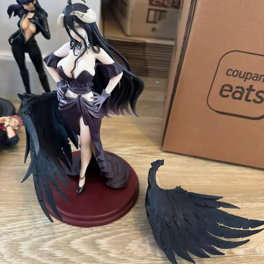 [BUNJANG] Taito AMP Overlord Albedo Black Dress Ver. Figure / 파손 박스 X 타이토 AMP 오버로드 알베도 블랙드레스ver 피규어