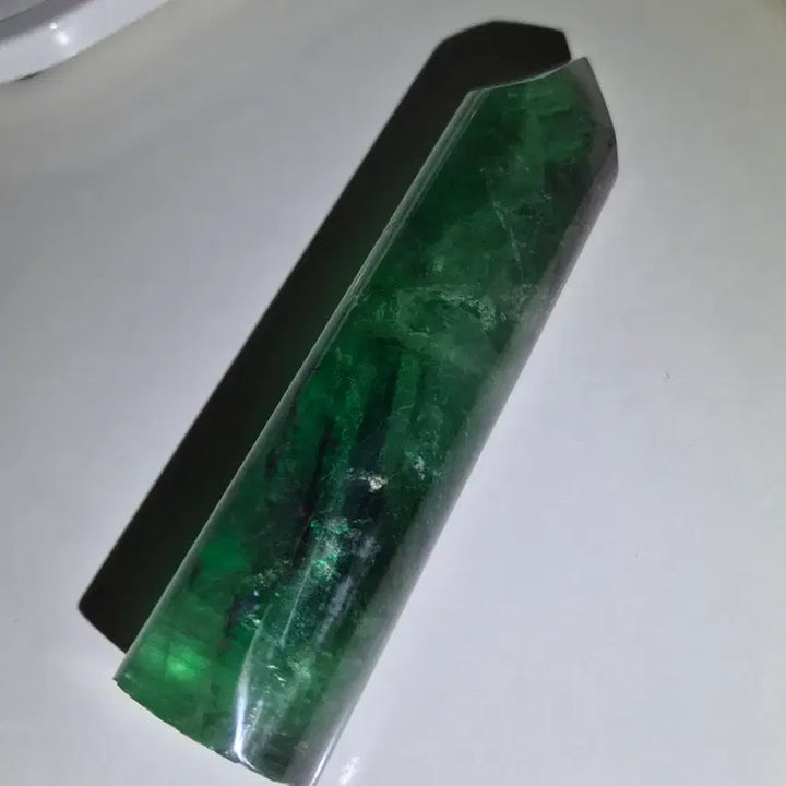 [BUNJANG] Fluorite Cone Tower Natural Crystal / 플루오라이트 원뿔 타워 원석