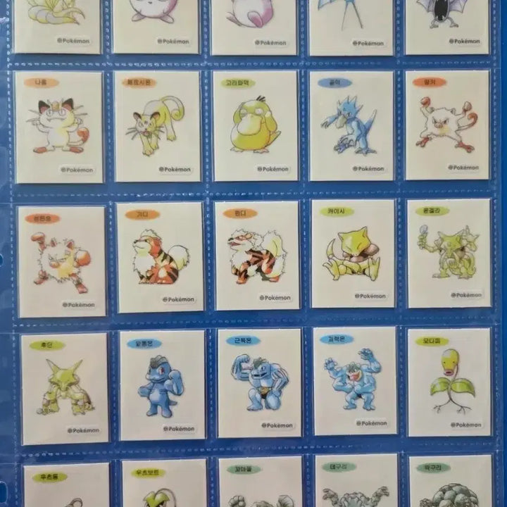 [BUNJANG] Pokemon Stickers Bundle Set / 포켓몬 카드 일괄 판매