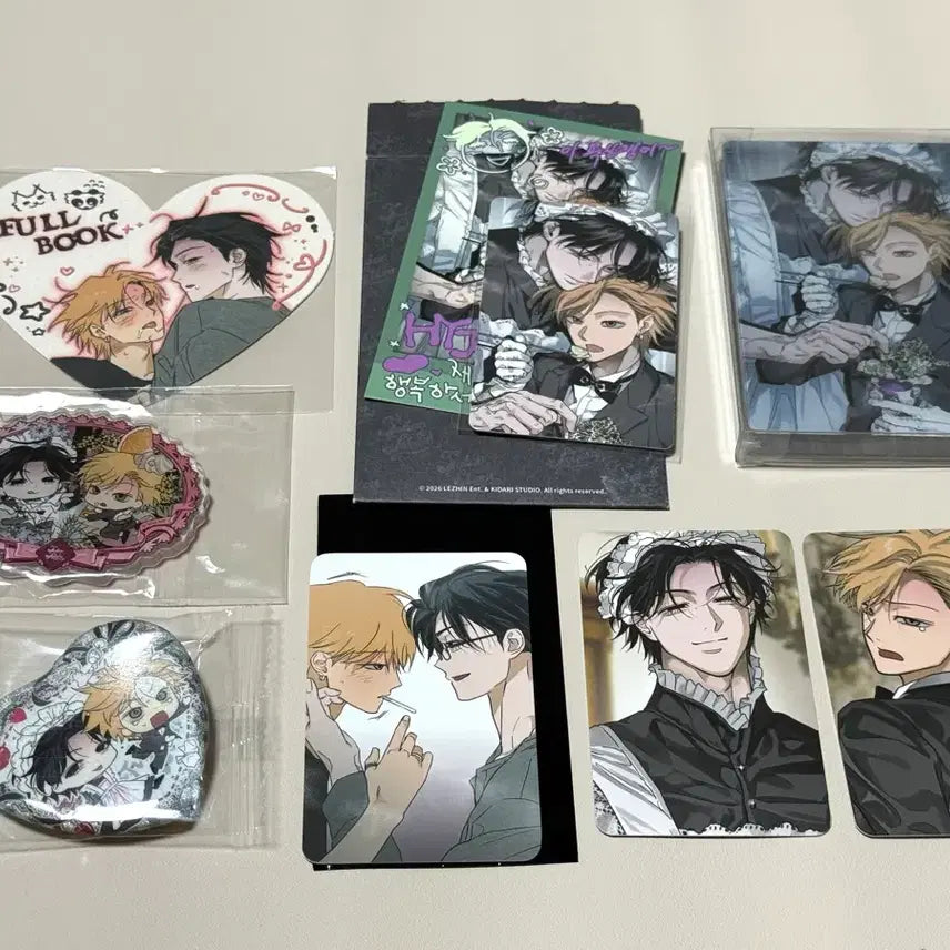 [BUNJANG] Le Bom Salon de Bon Full Book Dessert POB Photocard Magnet Bundle Set / 레봄 살롱드르봉 풀북 디저트 특전 포토팩 캔뱃지 마그넷 컬포 일괄