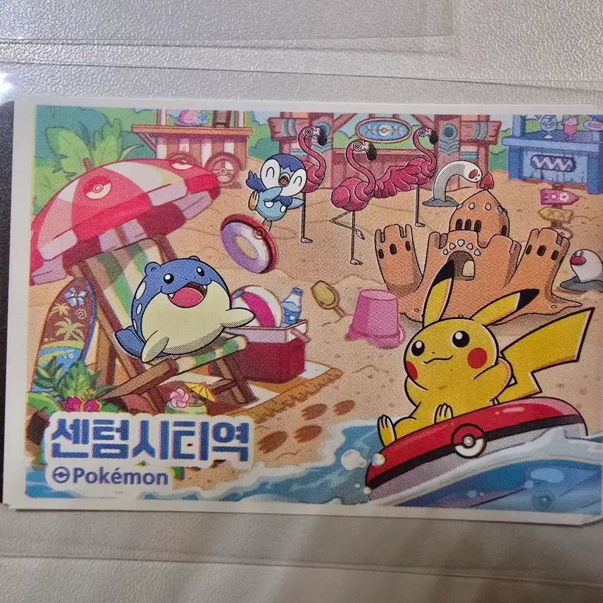 [BUNJANG] 2026 Busan Pokemon Festa Illustration Ticket Set (5 Types) / [수집용] 2026 부산 포켓몬 페스타 일러스트 승차권 5종 세트