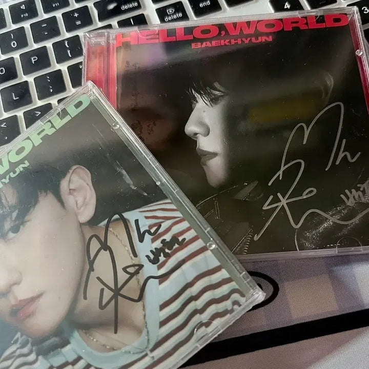 [BUNJANG] Baekhyun Hello, World US Jewel Album 2 Types Set Signed Version / 백현 Hello, World 미국반 쥬얼 싸인ver. 앨범 2종 세트