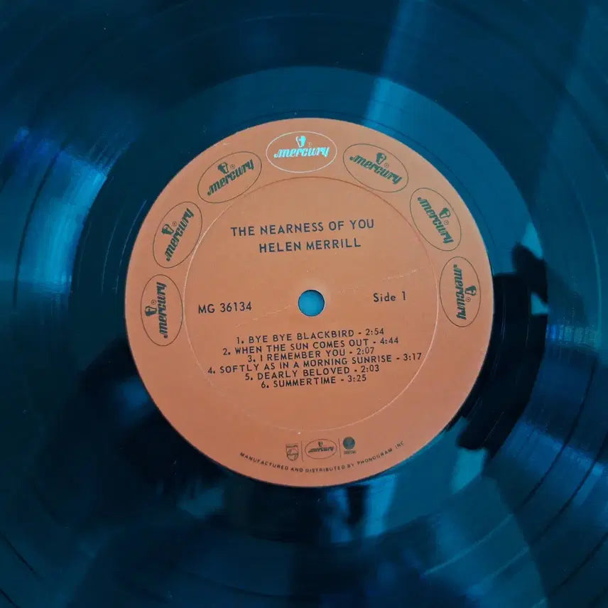 [BUNJANG] Helen Merrill The Nearness of You LP (US Pressing) / 미국반/Jazz/Helen Merrill-the nearness of you LP