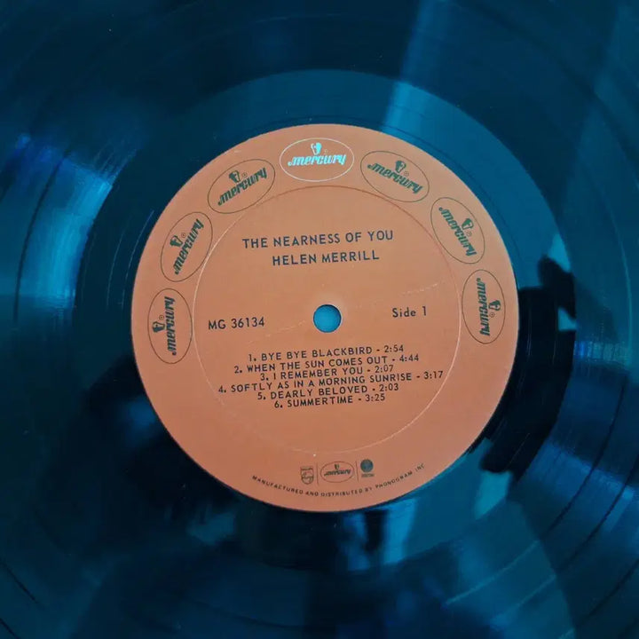 [BUNJANG] Helen Merrill The Nearness of You LP (US Pressing) / 미국반/Jazz/Helen Merrill-the nearness of you LP