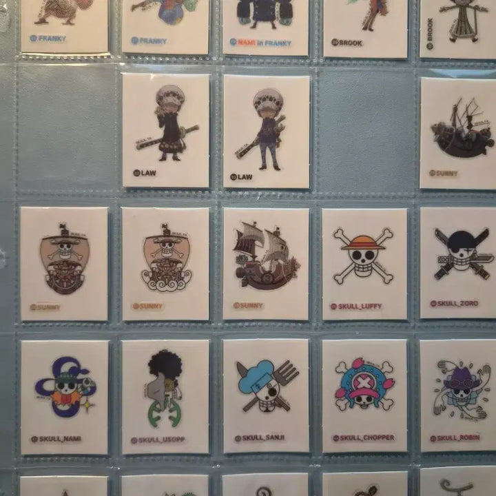 [BUNJANG] One Piece Ttiboo Seal 77 Types Bundle Set / 원피스 띠부씰 77종 일괄판매