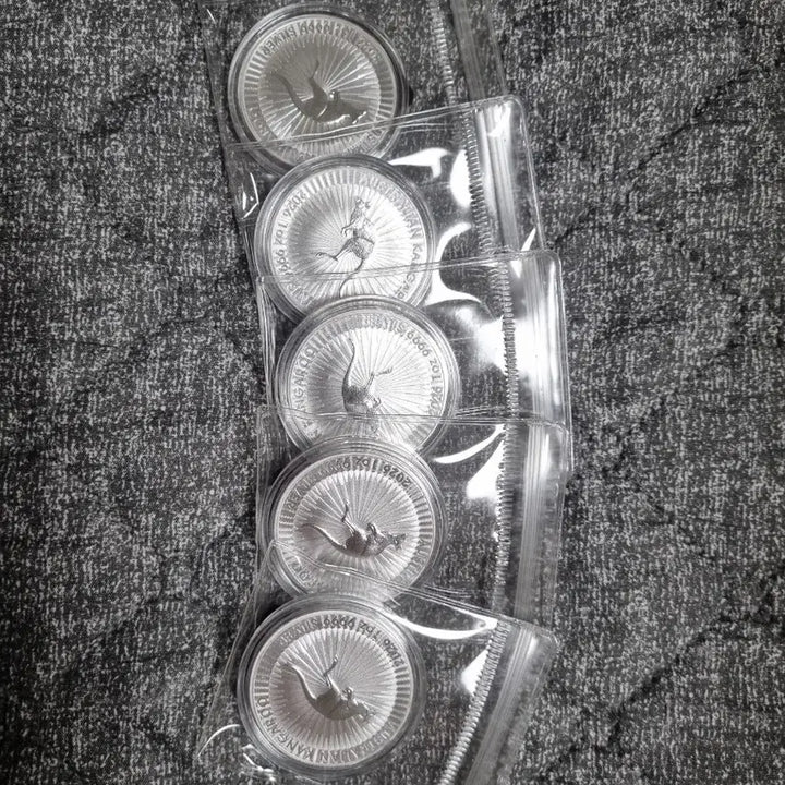 [BUNJANG] Australia Kangaroo Silver Coin 1oz (2026) - 5 Pieces / 호주 캥거루 실버 코인 2026년 1온스 5개