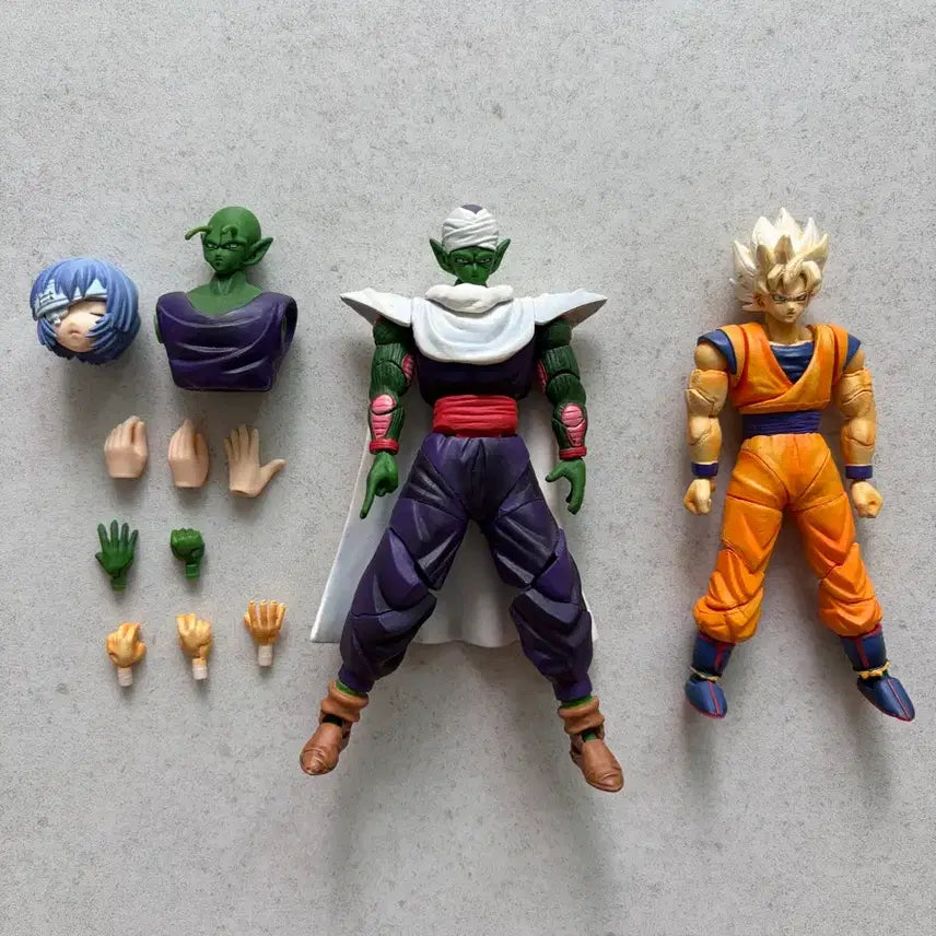 [BUNJANG] Dragon Ball Classic Figures (Piccolo &amp; Goku) Bundle Set / 드래곤볼 고전피규어 2종 일괄