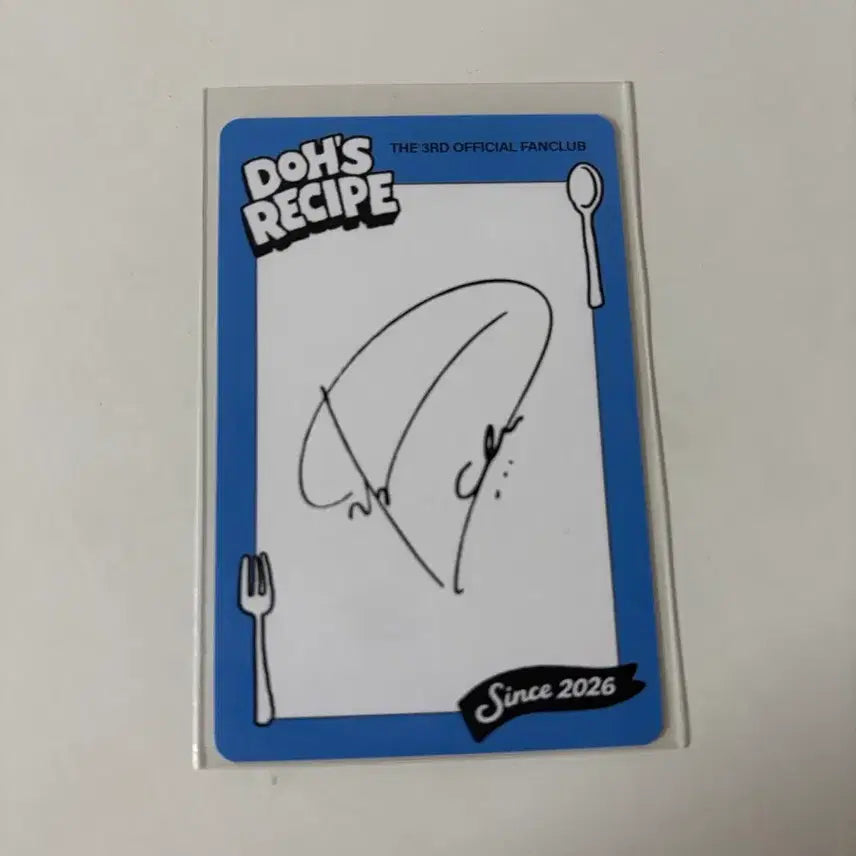 [BUNJANG] Doh Kyung Soo Membership Photocard / 도경수 멤버쉽 포카
