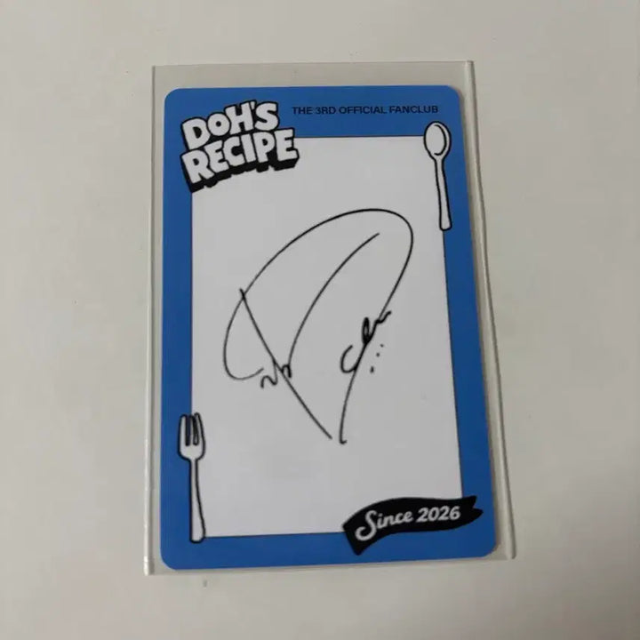 [BUNJANG] Doh Kyung Soo Membership Photocard / 도경수 멤버쉽 포카