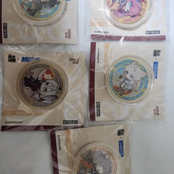 [BUNJANG] Enfield x Lawson Collaboration Coin Set / 엔드필드 X Lawson 콜라보 주화