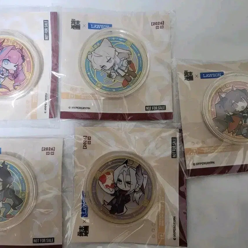[BUNJANG] Enfield x Lawson Collaboration Coin Set / 엔드필드 X Lawson 콜라보 주화