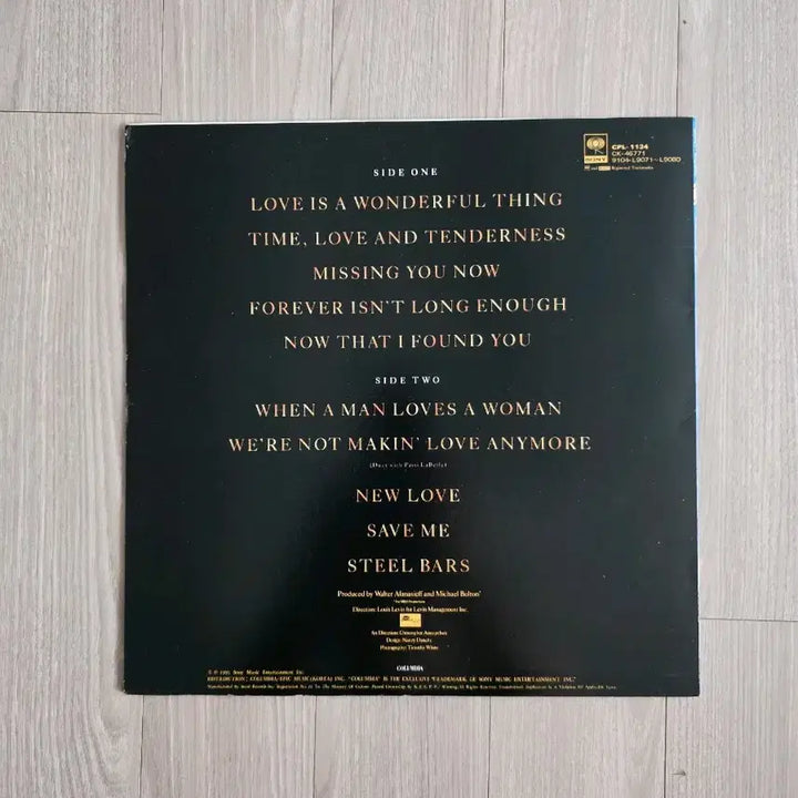 [BUNJANG] Michael Bolton Time, Love &amp; Tenderness LP / 마이클 볼튼 Time, Love &amp; Tenderness