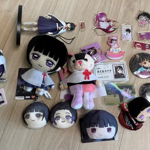 [BUNJANG] Demon Slayer Kanao Goods Bundle Set / (일괄)귀멸의 칼날 카나오 굿즈 세트