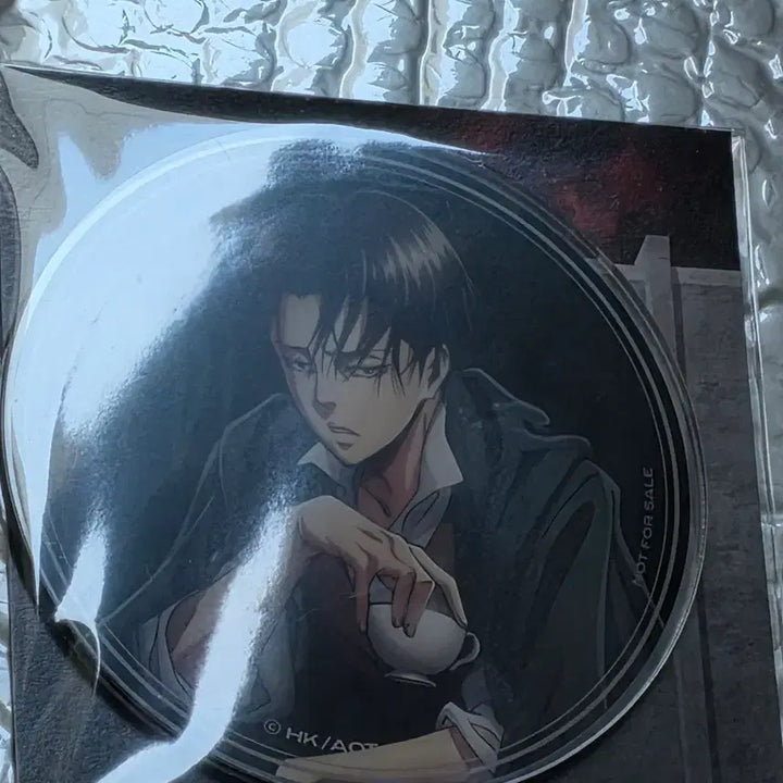 [BUNJANG] Attack on Titan Levi Ackerman Acrylic Coaster (Sprint Edition) - Sealed / 진격의 거인 리바이 아크릴 컵 코스터 스프린트 미개봉