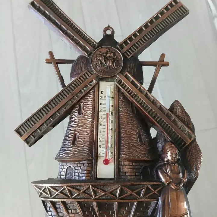 [BUNJANG] Antique Windmill Thermometer / 앤틱 풍차 온도계