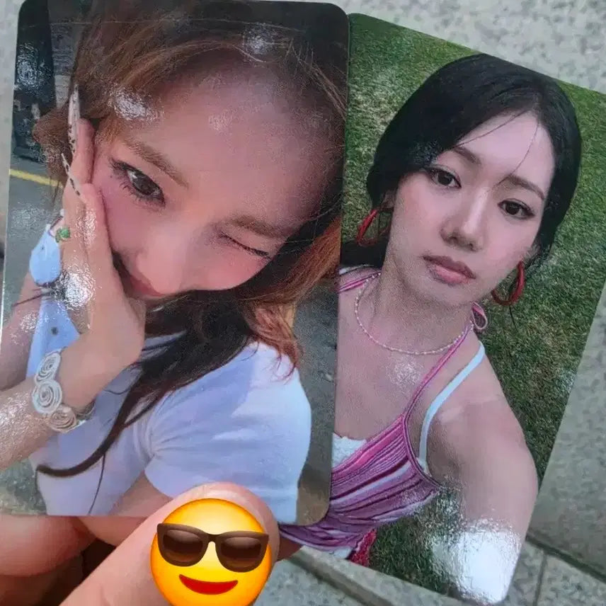[BUNJANG] BABYMONSTER I LIKE IT Official Photocard Set (RUKA, LAURA) / 베이비몬스터 I LIKE IT 공방 포카 루카 로라 세트 양도