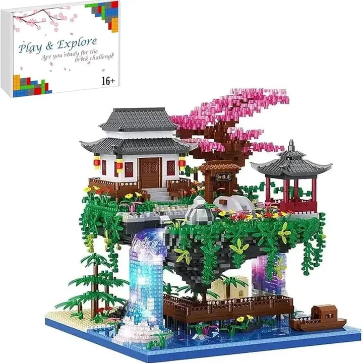 [BUNJANG] Japanese Garden Miniature Block Set / 정원 미니어처 블럭