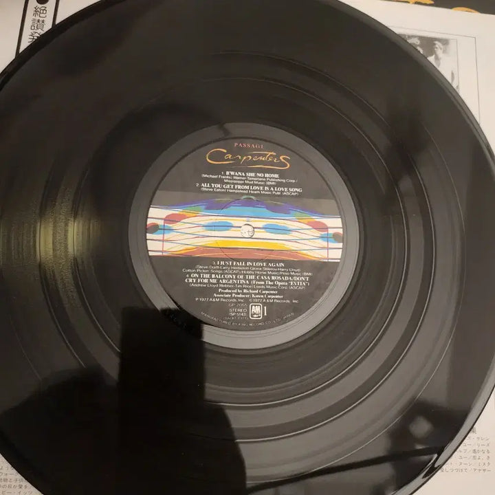 [BUNJANG] Carpenters Passage LP / 카펜터스 Carpenters  Passage LP
