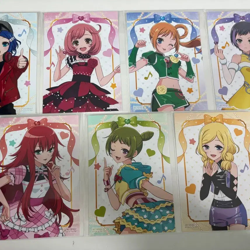 [BUNJANG] PriPara Rainbow Live Marukuji Exclusive Bromide Full Set / 프리티리듬 레인보우라이브 레라 마루쿠지 특전 브로마이드 전종 일괄 세트