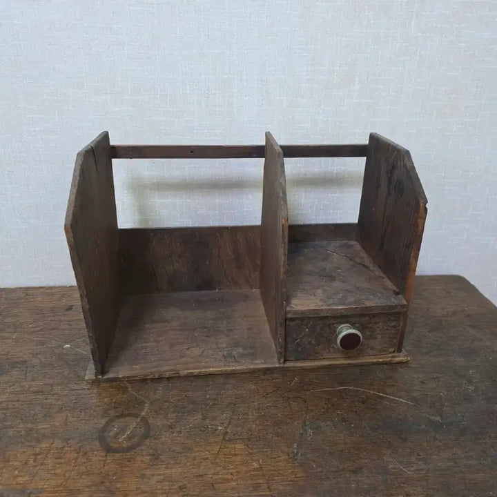 [BUNJANG] 1960s Vintage Reclaimed Wood Bookshelf / 60년대 빈티지 고재 책꽃이