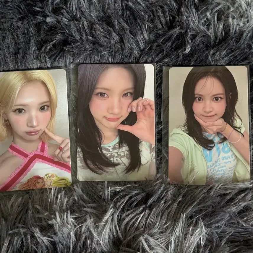 [BUNJANG] Haute2Heart Lemonade Showcase POB Jiwoo Jueun Carmen Set / 하츠투하츠 레몬탱 쇼케이스 특전 지우 주은 카르멘 미공포 세트 양도
