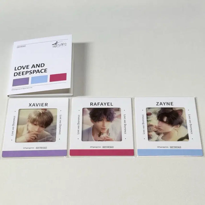 [BUNJANG] Love Dive Love &amp; Deep Space Sim Seonghun Bundle Set - Acrylic Stand, Postcard Set / [일괄] 럽딥 러브앤딥스페이스 카드 3종 심성훈 로손 아크릴 스탠드 엽서 세트